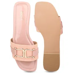 Inc.5 Women's Peach Casual Sandals image 4
