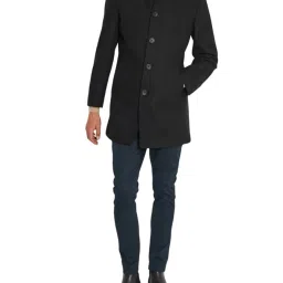 Bruun & Stengade Black Slim Fit Coats image 4