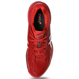 Asics Men's Court FF 3 Novak Cranberry Red Tennis Shoes image 4