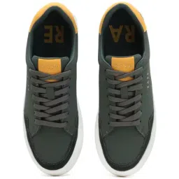 Rare Rabbit Men's MAWI Olive Sneakers image 2