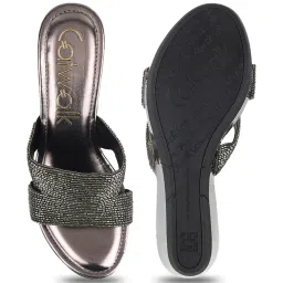 Catwalk Women's Wedding Dreamers Zing Thing Grey Wedges image 4