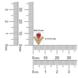 C. Krishniah Chetty Group Gold Gleaming Tourmaline Triumph Earrings image 4