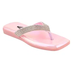 Shoetopia Kids Pink Thong Sandals image 4