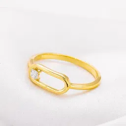 GIVA 14K Yellow Gold Mystic Beauty Solitaire Diamond Pendant for Women-picture-26