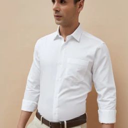 Code By Lifestyle White Regular Fit Shirt-picture-33