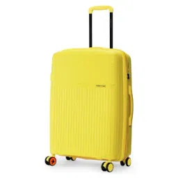 Nasher Miles Krabi Yellow 8 Wheels Medium Hard Cabin Trolley Bag-image-64