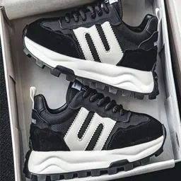 LABBIN Men Colourblocked PU Sneakers-picture-21