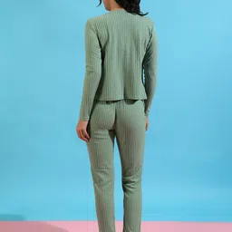 PINACOLADA Shoulder Straps Top With Joggers & Shrug image 4