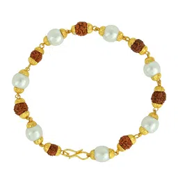 MEMOIR Unisex Brass Gold-Plated Wraparound Bracelet image 2