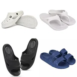 Feel alive Men Pack Of 4 Ultra-Comfortable & Lightweight Flip Flops-image-87