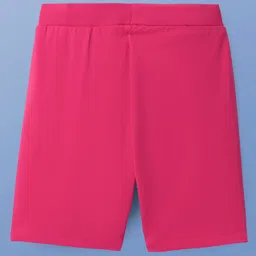 Pine Kids Cotton Lycra Knit Solid Cycling Shorts Pack of 3 (Colour May Vary) image 3