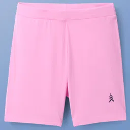 Pine Kids Cotton Lycra Knit Solid Cycling Shorts Pack of 3 (Colour May Vary) image 4