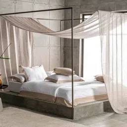 DDECOR Live Beautiful White 200 TC Bed Sheet Set-picture-35