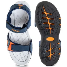 khadim Pro by Khadims Men's Navy Floater Sandals image 4