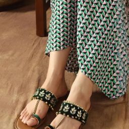 Inc.5 Women's Green Toe Ring Sandals-picture-44
