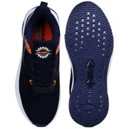 Columbus Men's Navy Running Shoes image 4
