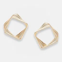 Sohi Gold Plated Party Designer Drop Earrings image 4