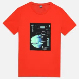 Puma Boys Redmazing Cotton Print T-shirts-image-81