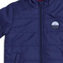 Allen Solly Junior Navy Logo Full Sleeves Jacket image 4