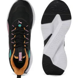 Puma Men's Softride Sway Black Running Shoes image 4