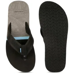 Sunshine by Bata Men's OASIS Black Flip Flops image 4
