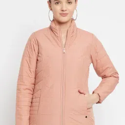 Duke Pink Quilted Jacket-image-15