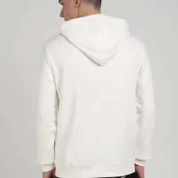 Guess White Regular Fit Self Sweatshirt image 4