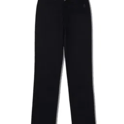 Gini & Jony Kids Black Cotton Regular Fit Trousers-picture-11