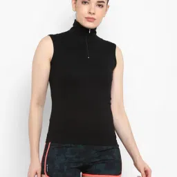 Appulse Black Cotton Slim Fit T-Shirt-picture-21