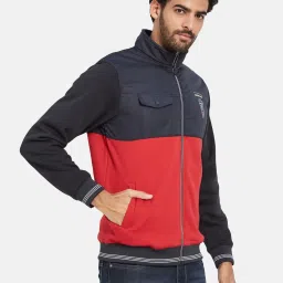 Octave Brick Regular Fit Colour Block Sweatshirt image 4