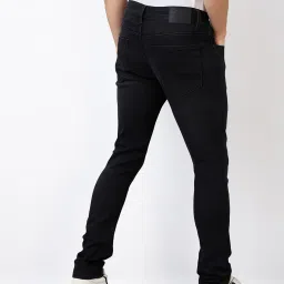 Spykar Men Slim Fit Low Rise Cotton Casual Jeans image 4