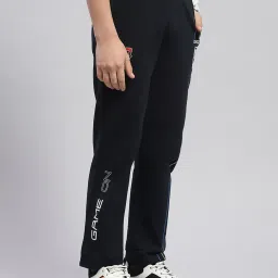 Monte Carlo Kids Navy Printed Trousers image 4