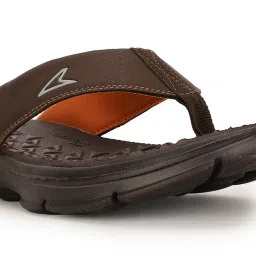 Power by Bata Men's Brown Flip Flops image 4