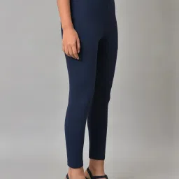 Aurelia Blue Plain Leggings image 4