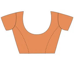 Saree Mall Orange Woven Saree With Unstitched Blouse image 4