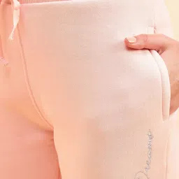 Sweet Dreams Light Pink Mid Rise Track Pants image 4