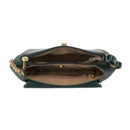 Baggit Green Solid Small Cross Body Bag image 4