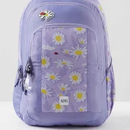 Wiki Back to School 2 Purple Polyester Printed Backpack - 30 Ltrs image 4