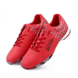 Bacca Bucci Men's Prowess ZX360 Red Football Shoes image 4