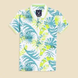 Allen Solly Boys White Printed Polo T-Shirt-picture-45