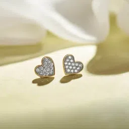 Kisna Diamond & Gold Jewellery 18k (750) Gold Shivani Diamond Earring-picture-31