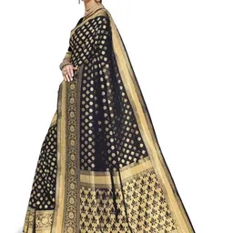 KALINI Floral Pure Silk Saree image 3