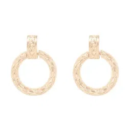forever new Peggy Round Texture Earring-picture-10