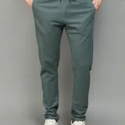 Fame Forever by Lifestyle Sage Green Slim Fit Trackpants-picture-25