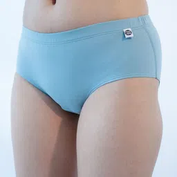 Wear Equal Pack Of 2 Striped Cotton Hipster Briefs 003/BA/P2/BlueStripes/S image 5