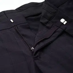 Peter England Elite Single Breasted Checked Neo Slim Fit 2 Piece Formal Suits image 5