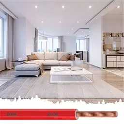 Polycab 0.75 Sq.mm 1 Core FRLF House Cable Red (300 m) image 3