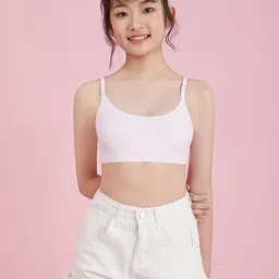 braafee Girls Beginners Non Padded Teenager Full Coverage Cotton Bra image 4