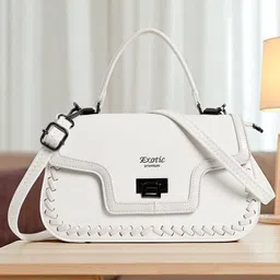 Exotic Structured Sling Bag with Cut Work-picture-25