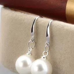 EL REGALO Stainless Steel Beaded Contemporary Drop Earrings-picture-19